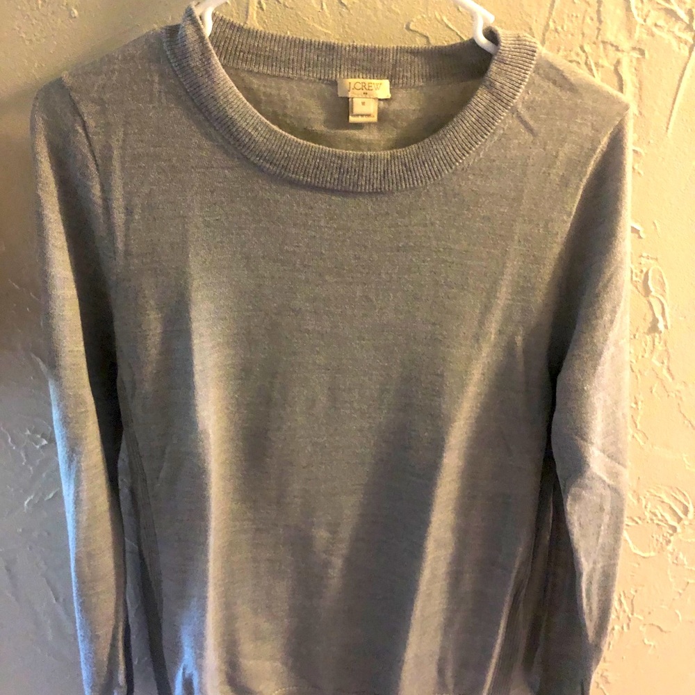 JCrew gray sweater